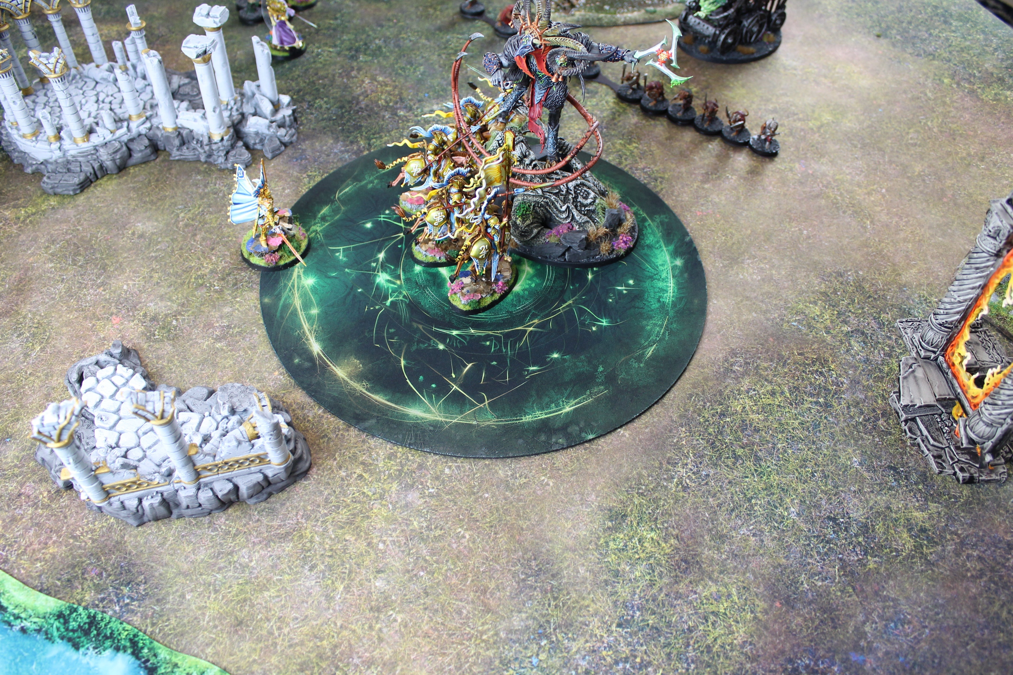 Autumn Prairie - Neoprene Battle Mat - Baron of Dice - Image 4