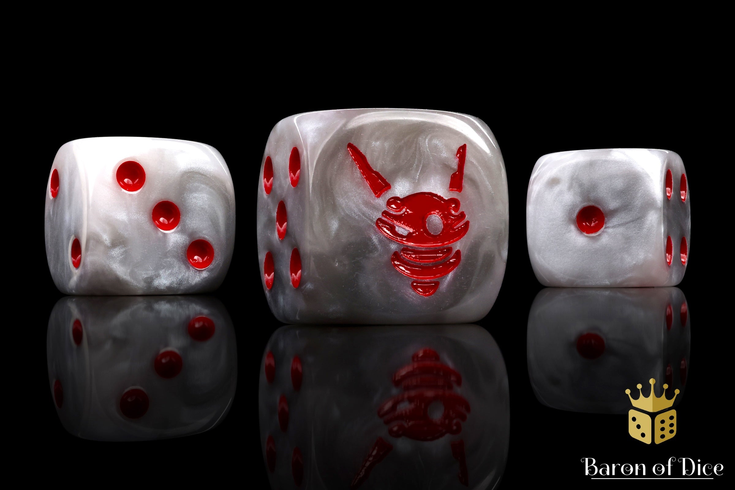 Drone Dice - White - Image 3