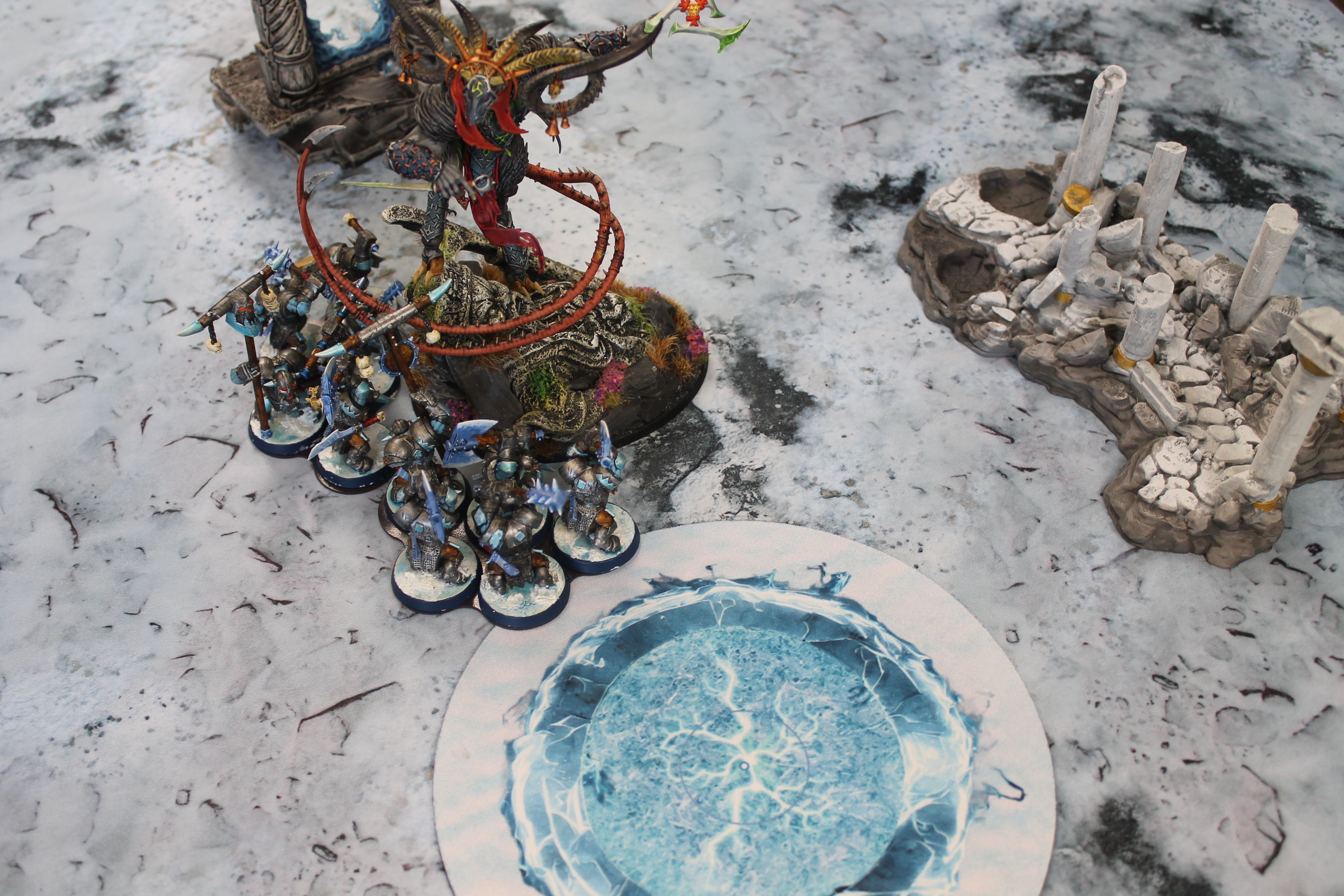 Snowy Tundra - Neoprene Battle Mat - Baron of Dice - Image 6