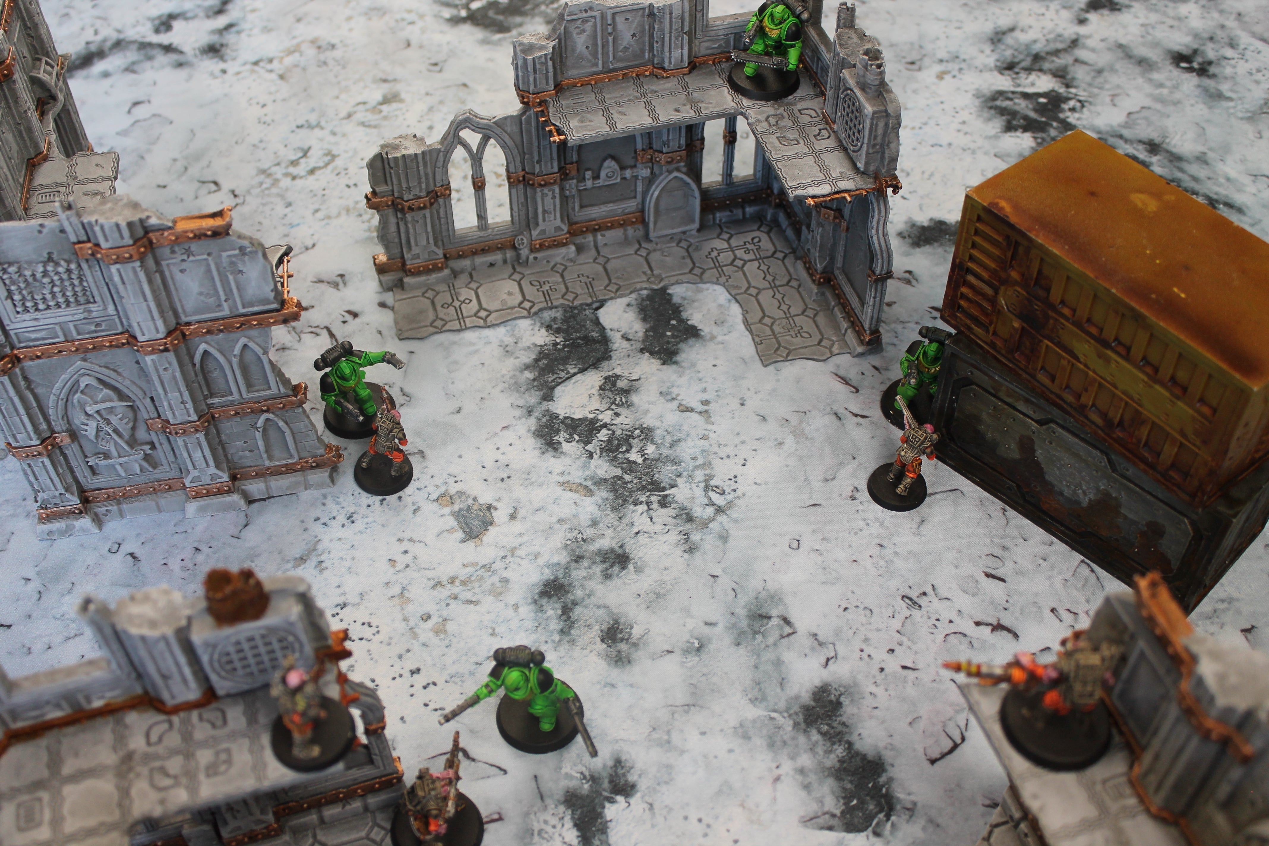 Snowy Tundra - Neoprene Battle Mat - Baron of Dice - Image 7