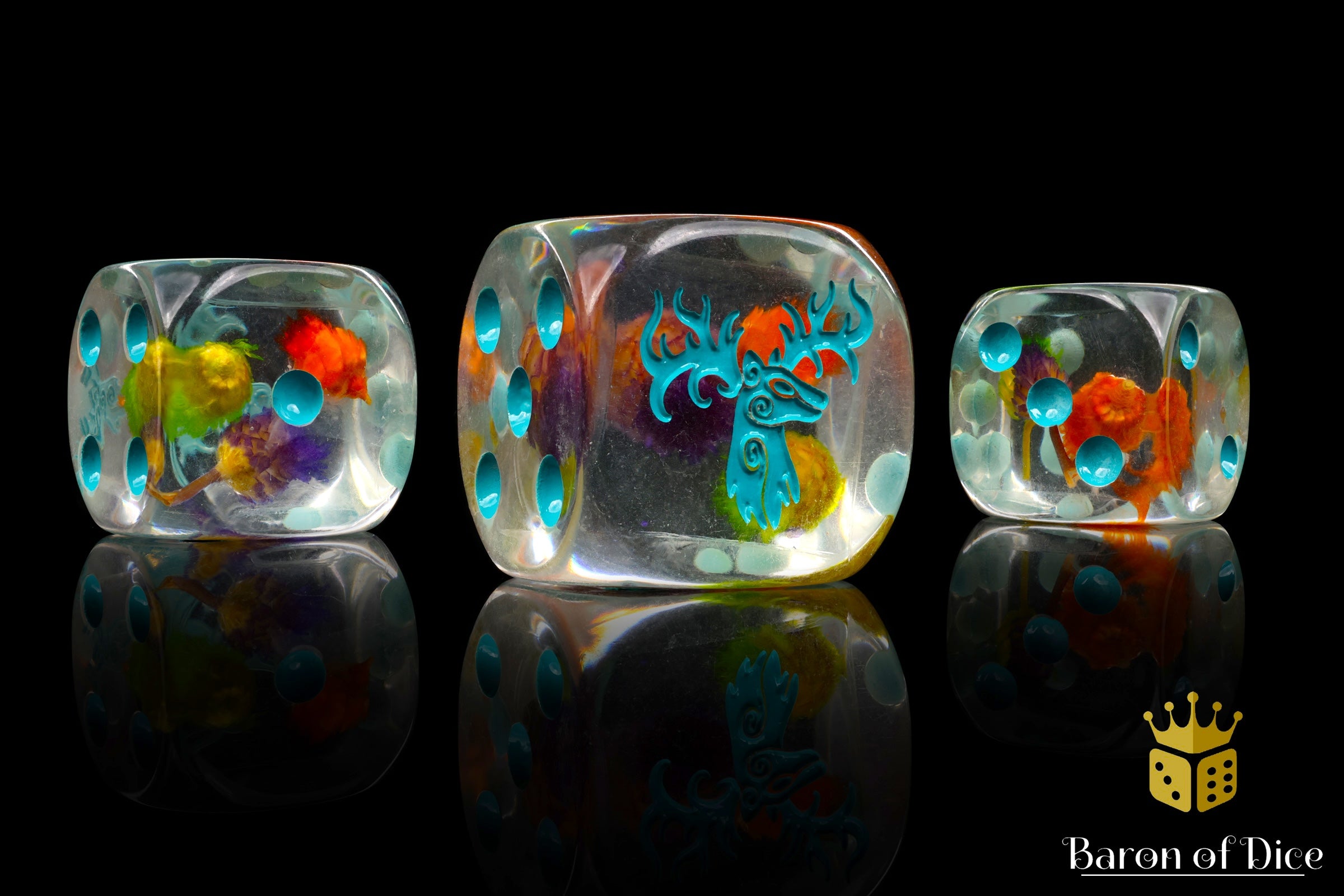 Forest Stag Dice - Flower Buds - Image 4