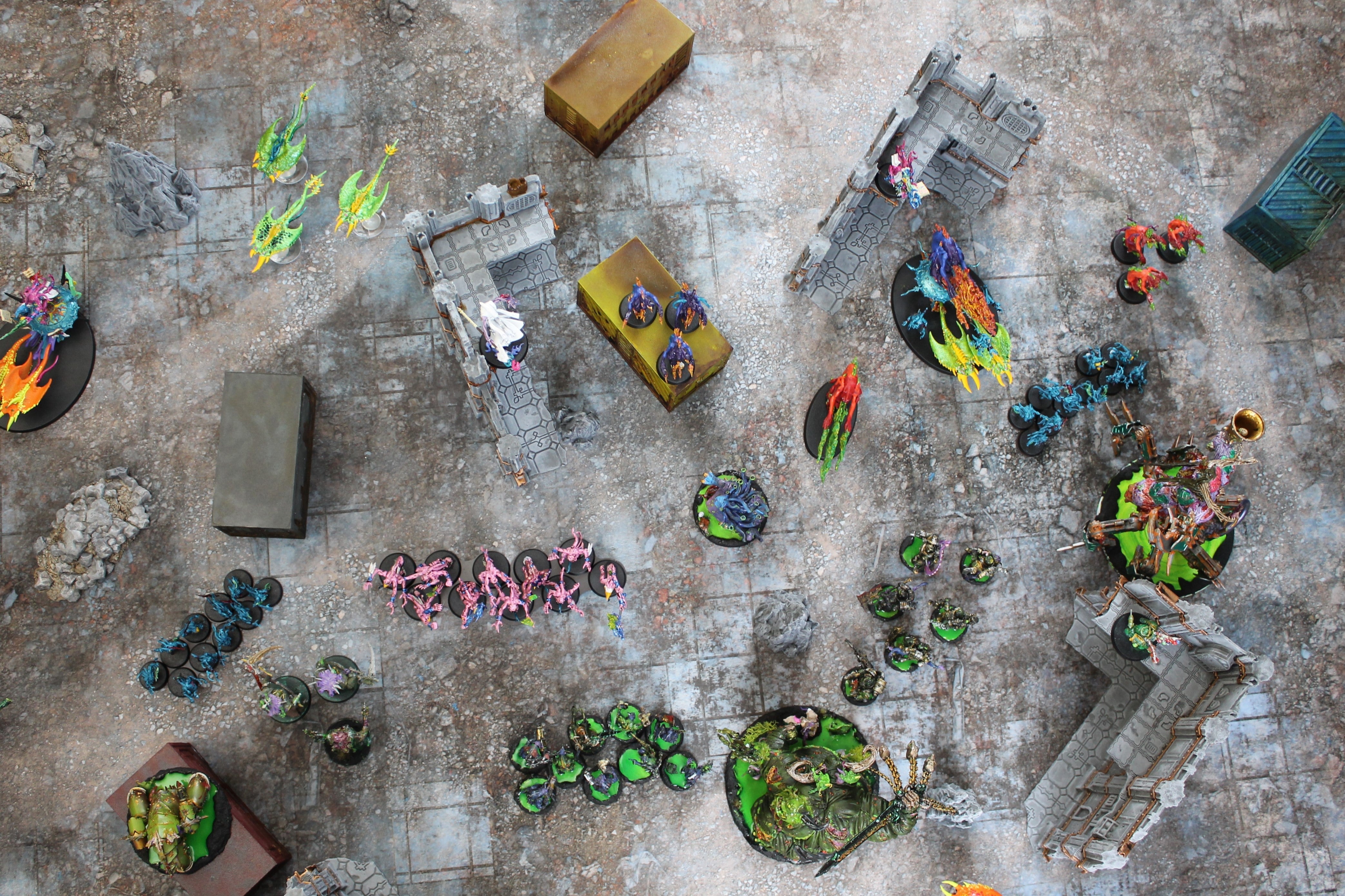 Urban Ruins - Neoprene Battle Mat - Baron of Dice - Image 3