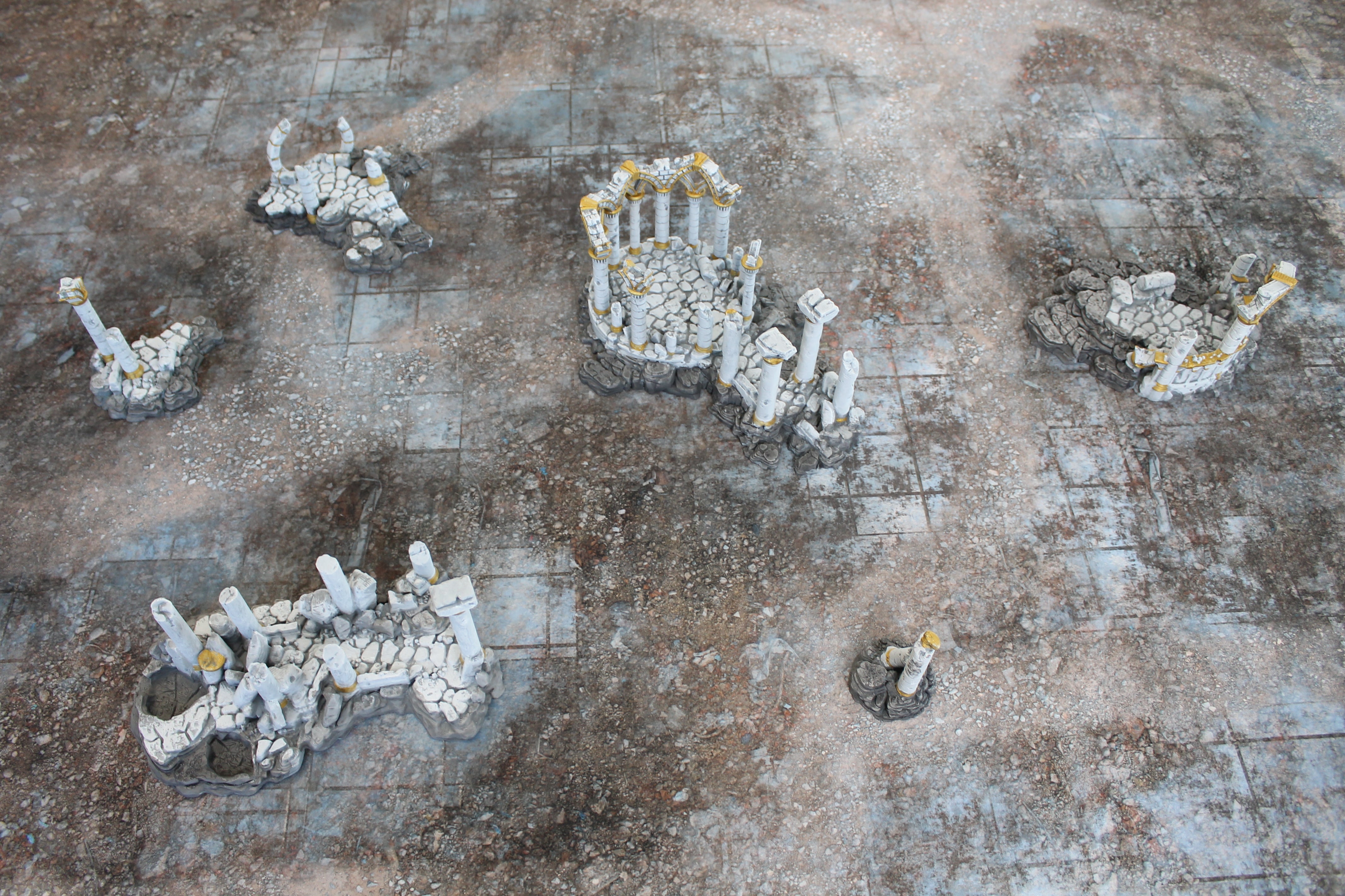 Urban Ruins - Neoprene Battle Mat - Baron of Dice - Image 6